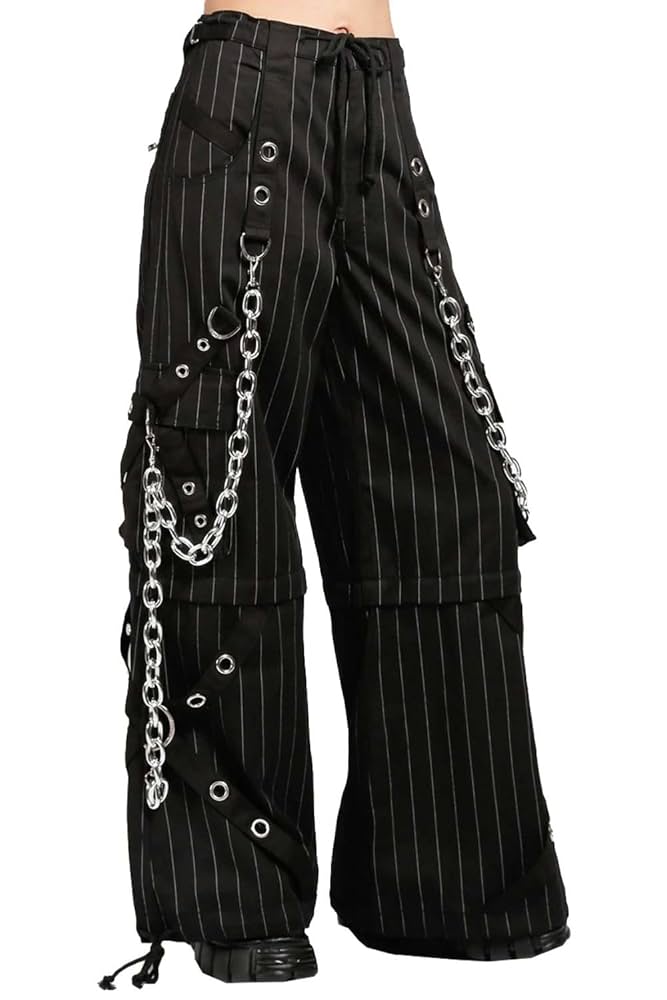 Amazon.com: Tripp NYC Power Chain Pants [PINSTRIPE] XXS